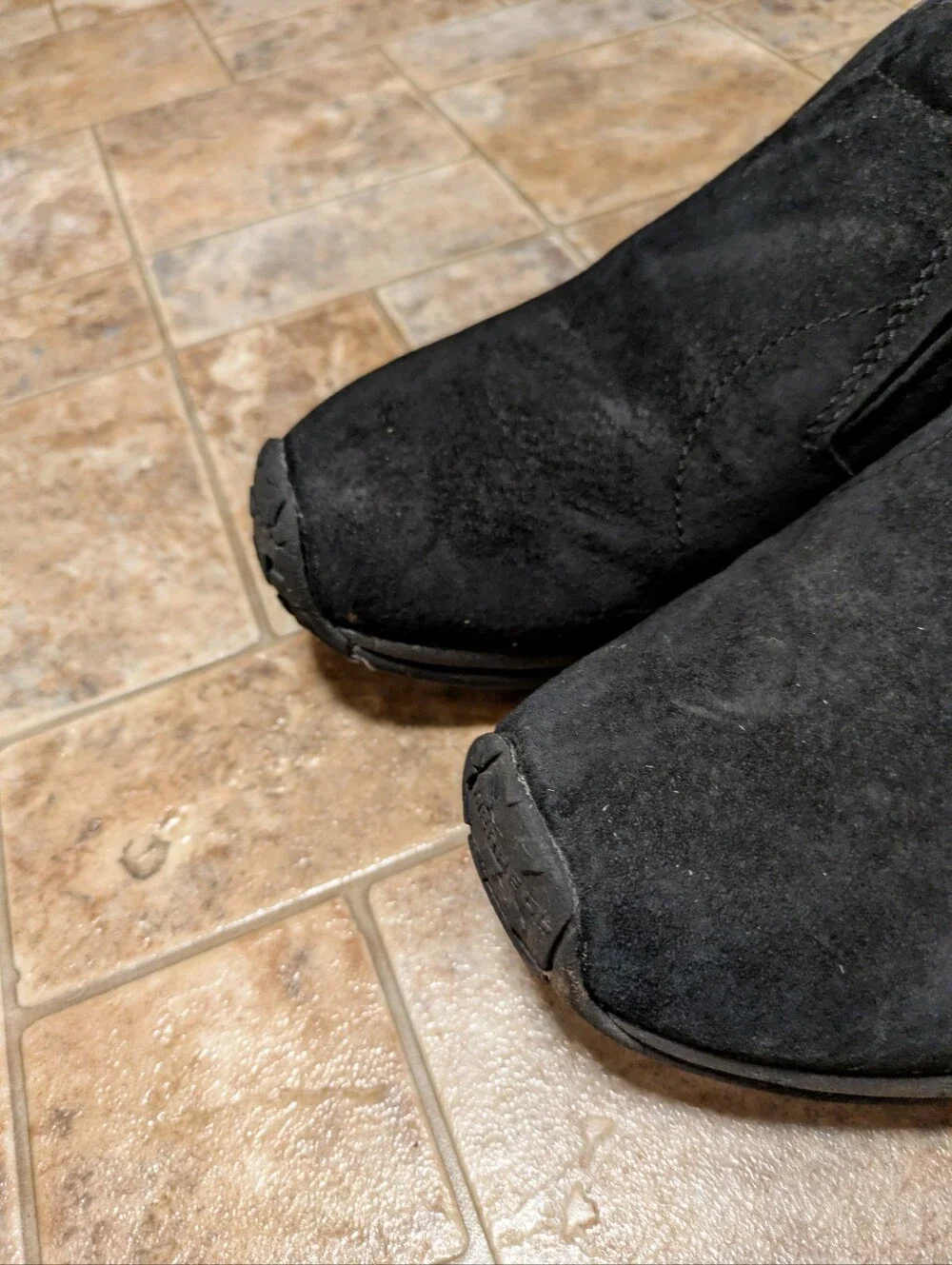 Merrell Men's Jungle Moc Black Slip-On Shoes 10.5